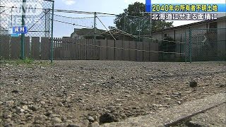 2040年には北海道に迫る面積　経済的損失は6兆円(17/10/26)