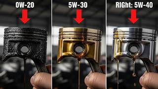 We Tested 0W-20, 5W-30 & 5W-40 in the 2026 Brand new car ENGINE — One Clear Winner!