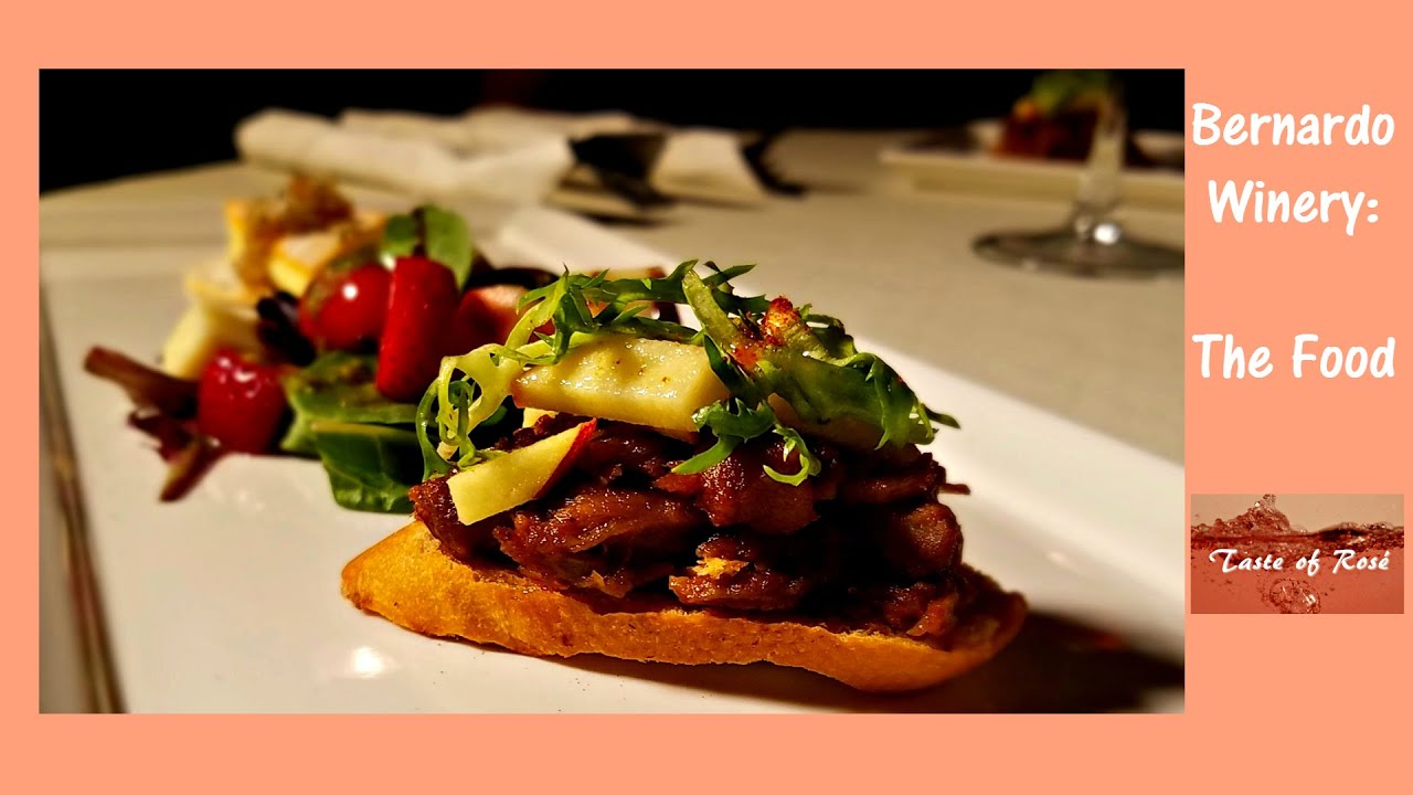 Bernardo Winery: The Food