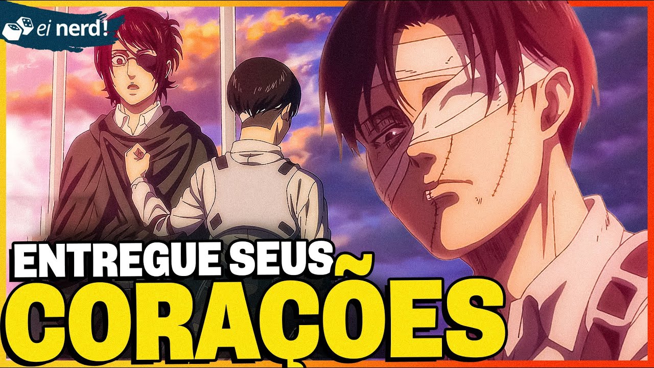 4 TEMPORADA PARTE 2 EPISÓDIO 13 - SHINGEKI NO KYOJIN DUBLADO (CAP 130/131)  MOTION MANGÁ 