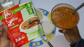 MTR Ready to Mix Instant Sambar Mix - Review & Recipe | Best South Indian Veg Meals