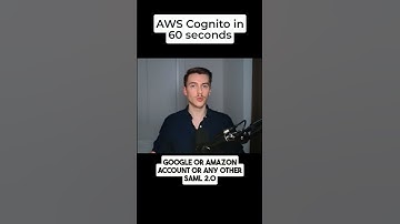 Security Week: AWS Cognito in 60 seconds #aws #cognito #cloud #security #infrastructure