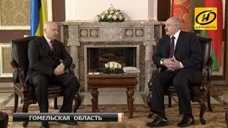 Лукашенко встретился с и.о. президента Украины Александром Турчиновым