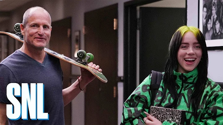 Woody Harrelson Welcomes Billie Eilish on Her Firs...