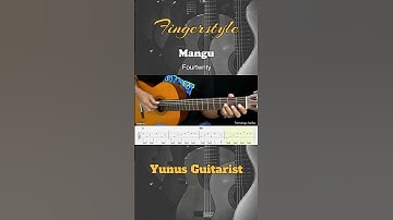 Mangu - Fourtwnty feat. Charita Utamy - Fingerstyle Guitar Tutorial + TAB & Lyrics