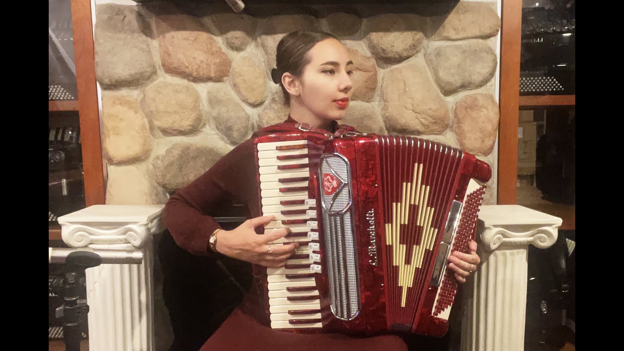 6523 - Red Diamond C. Marchetti Piano Accordion LMH 41 120 $1299