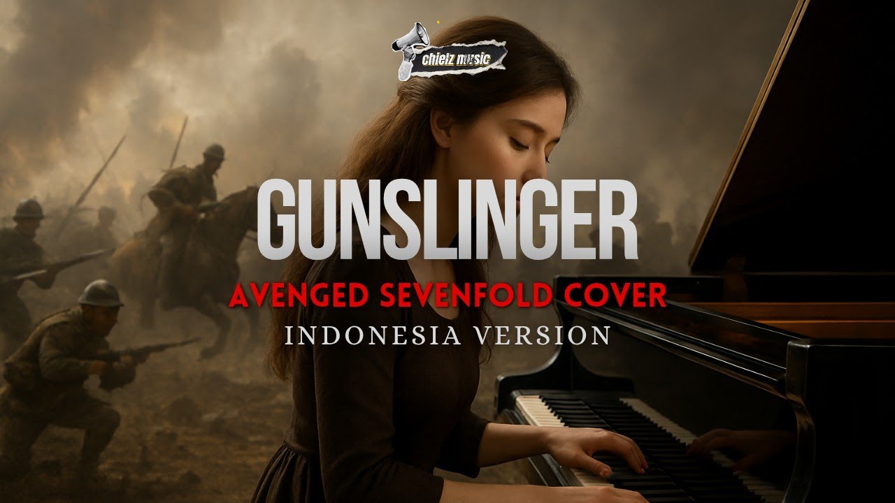 GUNSLINGER (AVENGED SEVENFOLD cover) | Indonesia version | Lyric Video