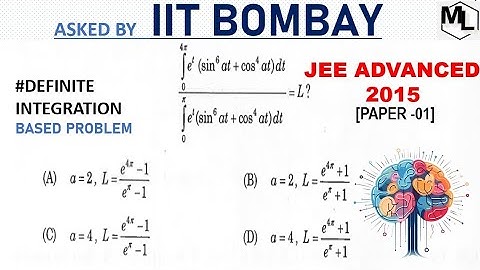 •JEE ADVANCED 2015•(PAPER -01) || Definite integral problem || Detailed Solution #maths #jee #iit 