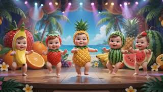 The Cutest Pineapple Baby Ever 🍍👶 Funny Dancing Fruit Baby
