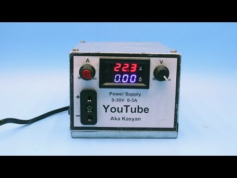 How to make adjustable power supply using ANY computer power supply unit