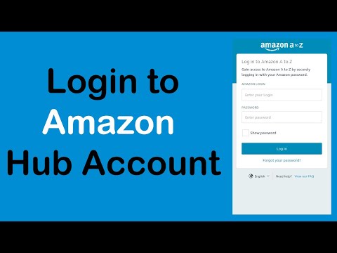 How To Login to Amazon Hub Account | Amazon Hub Login | Amazon.work Sign In