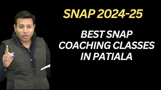 Best SNAP Coaching Classes in Patiala