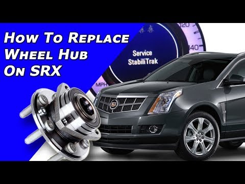 How to replace CADILLAC SRX wheel hub bearing to fix Service StabiliTrak