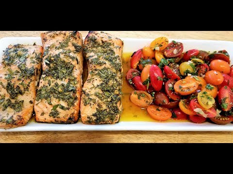 garlic-and-herb-marinated-salmon-recipe---perfectly-cooked-salmon