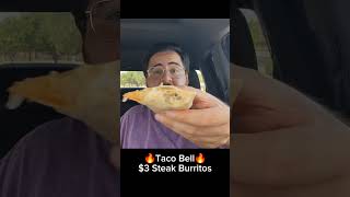 Taco Bells NEW $3 Steak Burritos SLAP 🔥