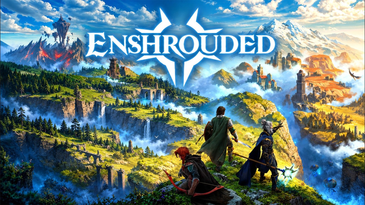 Enshrouded 1.0 LIVE - Launch Day Co-op With Friends!
