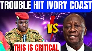 Just In Ivory Coast Flame Up As Traore Land Watara In Trouble