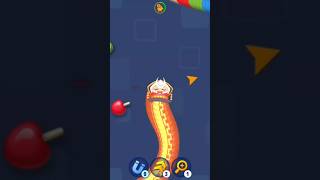 Worms zone io worms zone magic game play snake game #darkgame #idleclicker #idle
