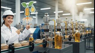 How Peanut Oil is Made: Inside a Massive Factory