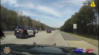 Forsyth County Deputies pursue a WalMart shoplifter fleeing in a U-Haul - 3/8/2020