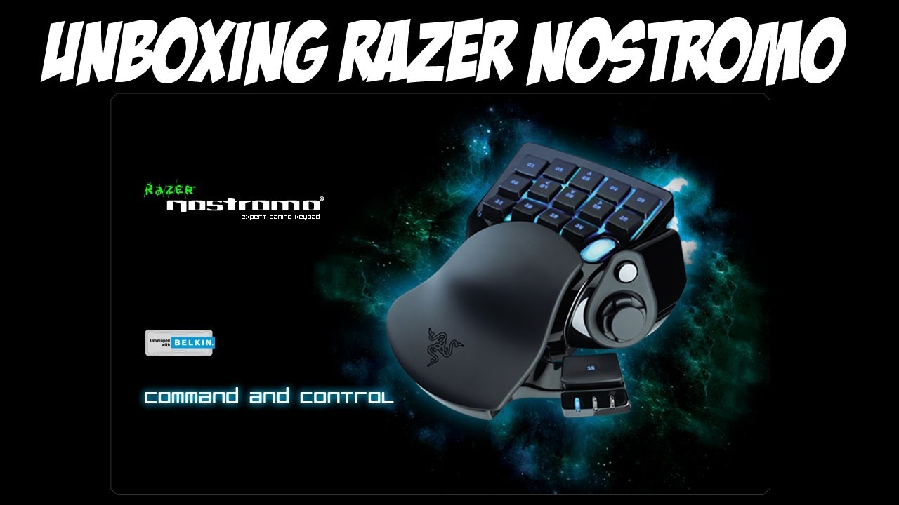 Razer nostromo expert gaming keypad