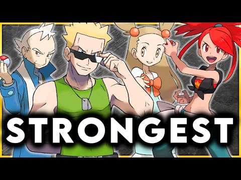 Who Is The STRONGEST Gym Leader in Pokemon?
