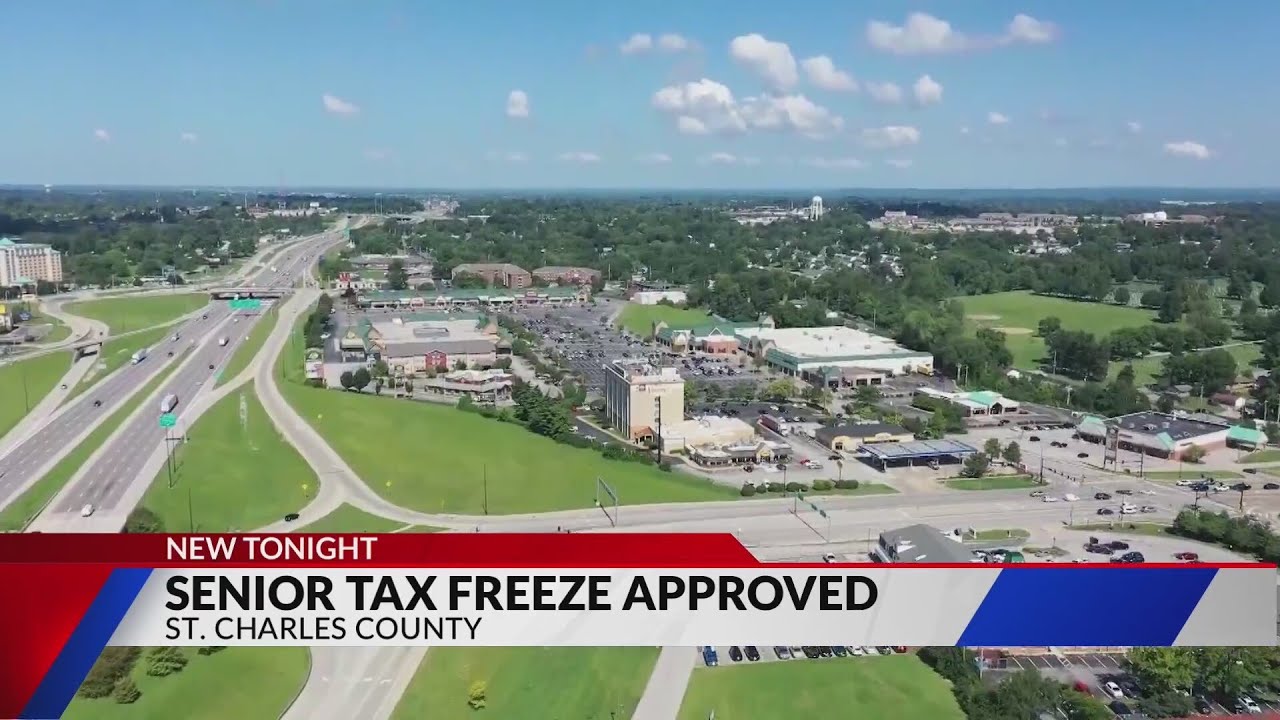 Senior tax freeze approved in st charles county youtube
