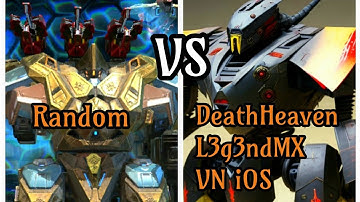 Robot Warfare - 5v5 hight tier - Random vs VN squad & DH L3g3ndMX LegendMX  - ( Supercharger )