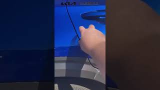 Unwrapping a new Kia!