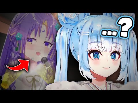 Moona menghantui Kobo sambil nyanyi dangdut (ft. Ollie, Zeta, & Anya)
