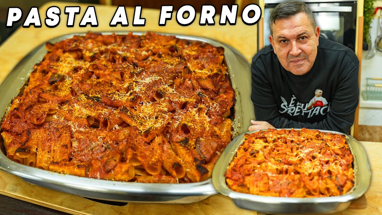 La PASTA al FORNO delle FESTE - Ricetta DELIZIOSA e INFALLIBILE!!