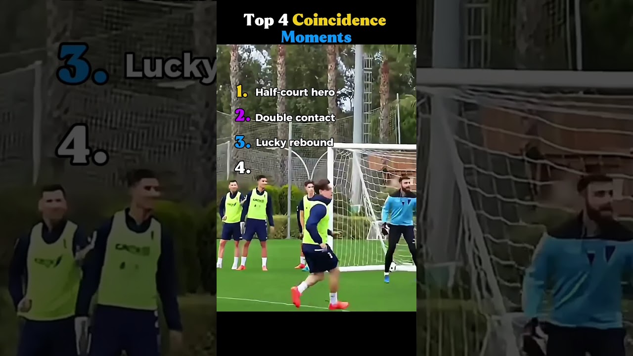 Ranking the Top 4 Perfect Coincidence Moments 😲 #coincidence #funny #viral