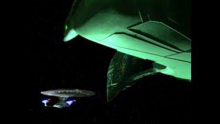 Romulan Warbird Decloaking Ahead