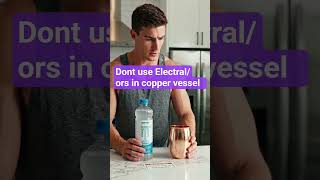 Do not use Electral/ORS in a copper vessel. #shortsfeed #frothflotation #copperrecovery #flotation