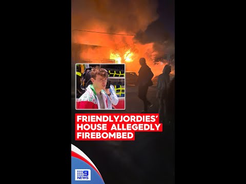 Alleged arson attack on friendlyjordies' home