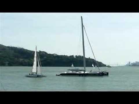 Gitana 13 Maxi-Catamaran at Tiburon, CA #3 San Francisco Bay
