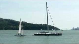 Gitana 13 Maxi-Catamaran at Tiburon, CA #3 San Francisco Bay