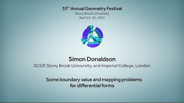 Some boundary value and mapping problems for differential forms - Simon Donaldson