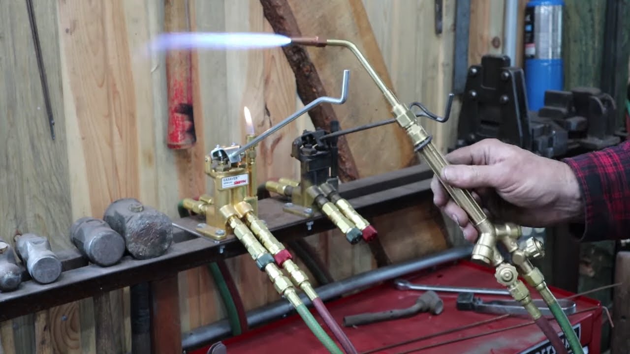 New torch setup for oxy propane and oxy acetylene torch options - YouTube