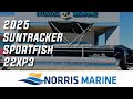 New 2025 Sun Tracker SportFish 22 XP3 24 ft Pontoon Boat For Sale In Norman, OK: Walkthrough