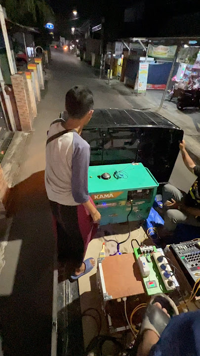 Sound horeg naik pickup takbir keliling 2025