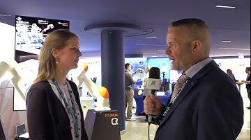 ERF2025 Snapshot impressions Interview by Morten Nielsen FAB with Andrea Herold - KUKA