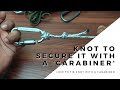 Carabiner Knot | How To Tie Knot With A Carabiner
