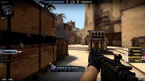 CSGO 5 vs 1 ACE on Mirage by Vega