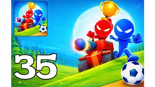 Stickman Party - Gameplay Walkthrough Part 35 (iOS, Android) No Commentary