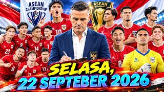 21 PEMAIN SUDAH TIBA! NAMA MASIH DITUNGGU JELANG ASEAN CUP, SINGAPURA & MALAYSIA SIAP HADANG GARUDA!