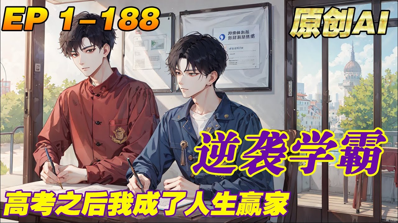 【已完結】 💥逆襲學霸，高考之後我成了人生贏家【1-188】高考結束，正在度假的秦墨在酒店看著愛情公寓3，突然被系統選中，成為天選之人。 #小說 #逆襲 #爽文【原創AI小說】