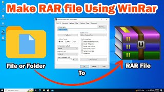 How to Make RAR file Using WinRar | How to Convert File or Folder To RAR - 2024 screenshot 4