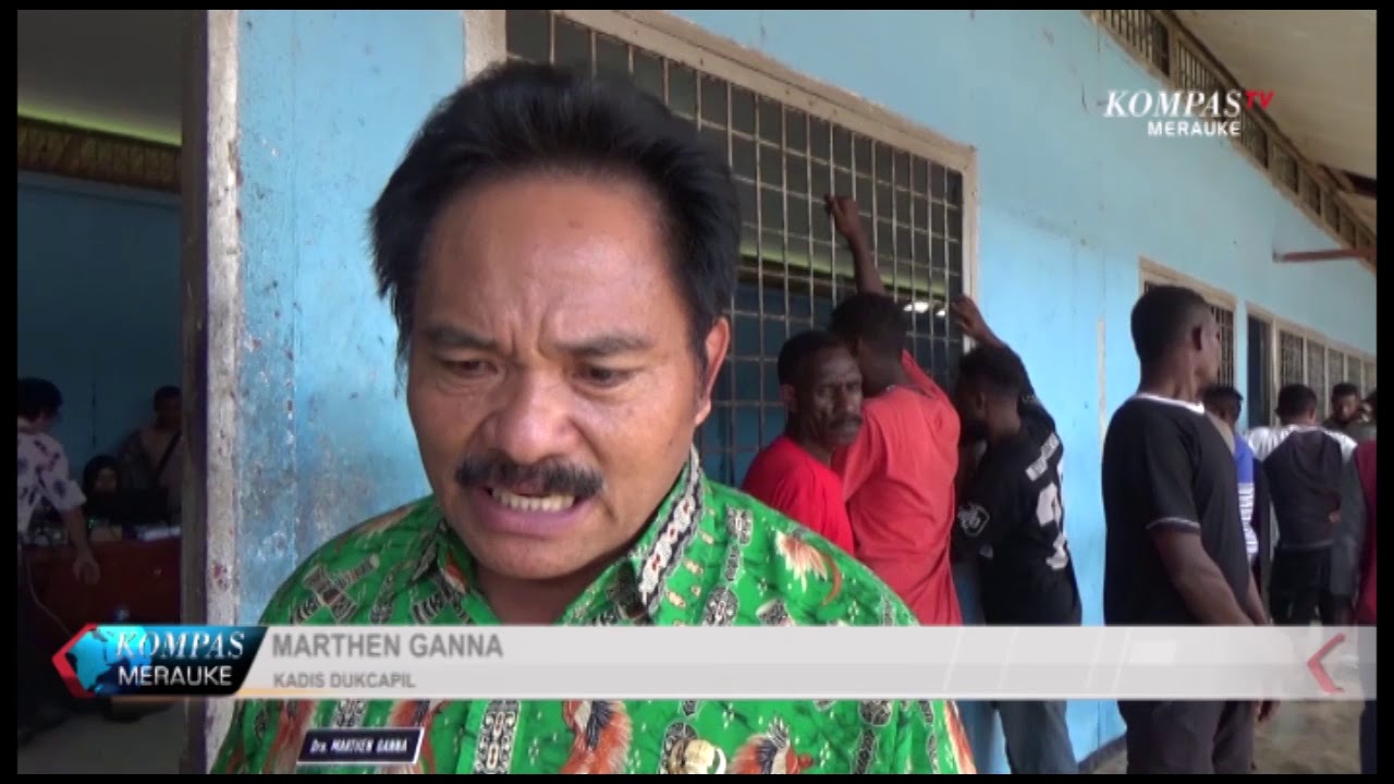 DUKCAPIL LAKUKAN PEREKAMAN E KTP DI LAPAS KELAS II B MERAUKE