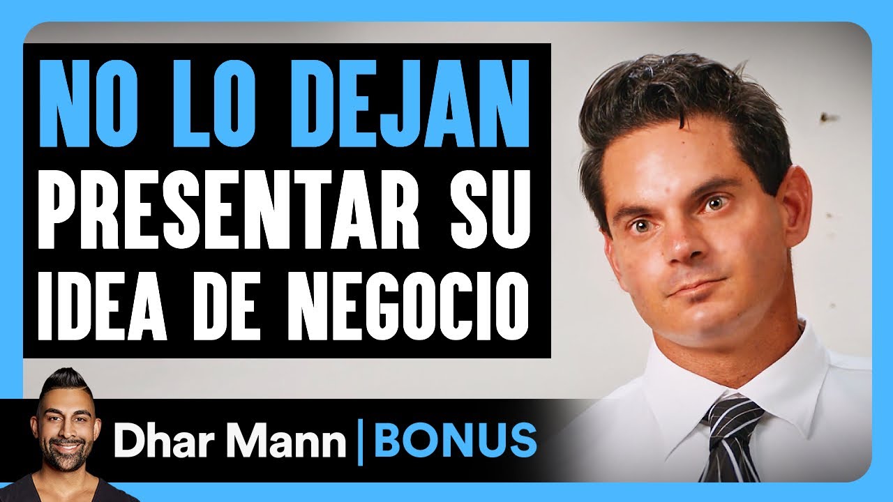 No Lo Dejan Presentar Su Idea De Negocio | Dhar Mann Studios